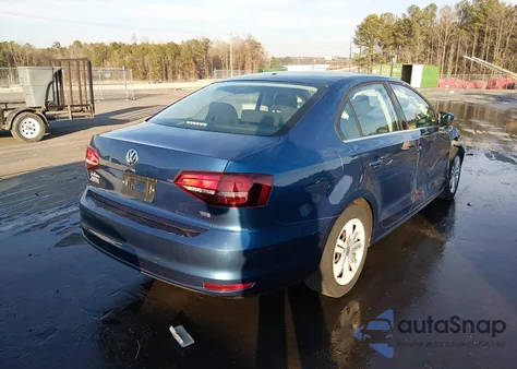 2017 Volkswagen Jetta 1.4T S z USA, uszkodzony, nr VIN 3VW2B7AJ2HM403647
